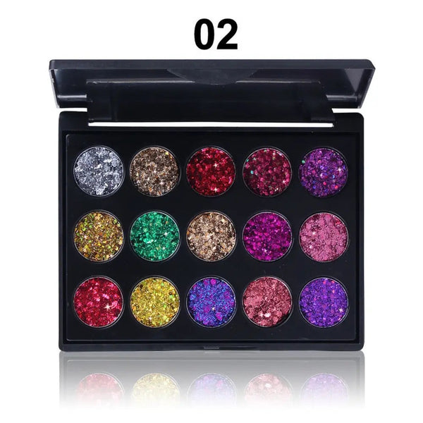 Bronze eyeshadow