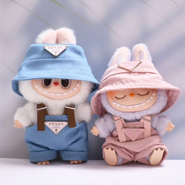 For 17cm Labubus Mini Doll luxury clothing Outfit